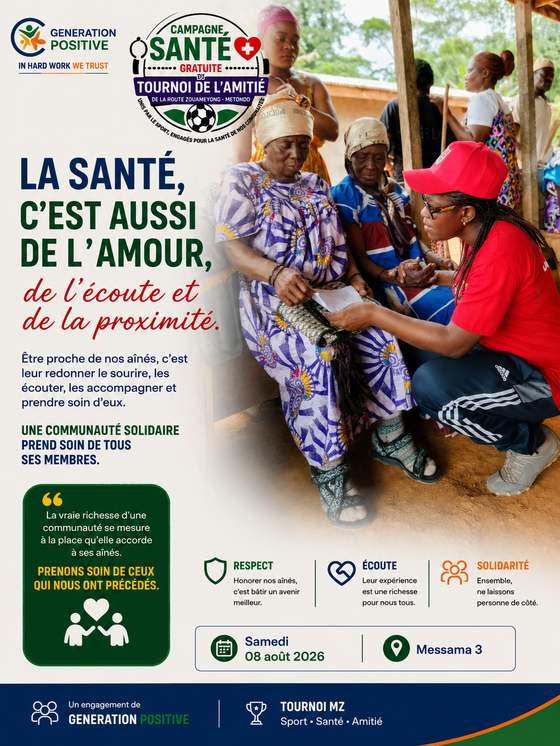 Journée de santé gratuite — site de Messama 3